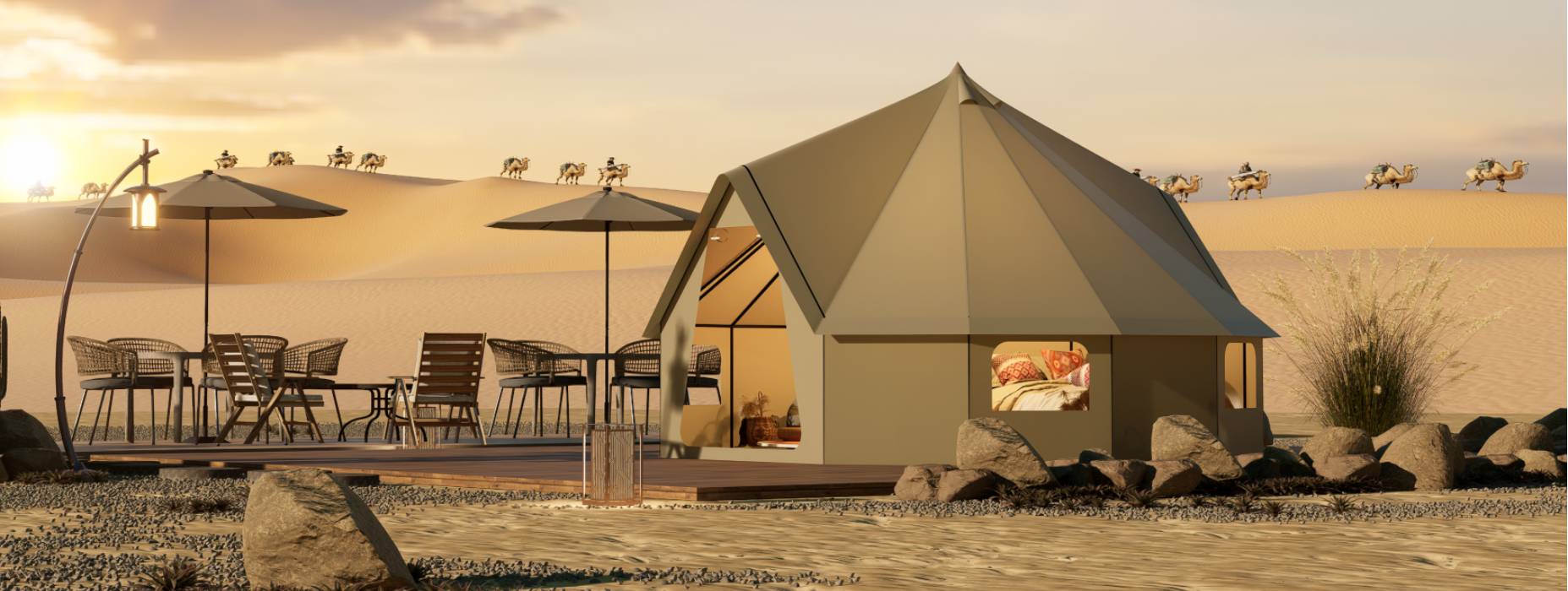 屯留县露营酒店帐篷产品